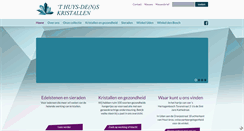 Desktop Screenshot of huysdenskristallen.nl