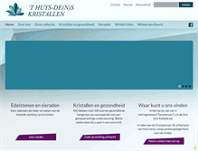 Tablet Screenshot of huysdenskristallen.nl